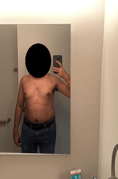 John Doe before transformation