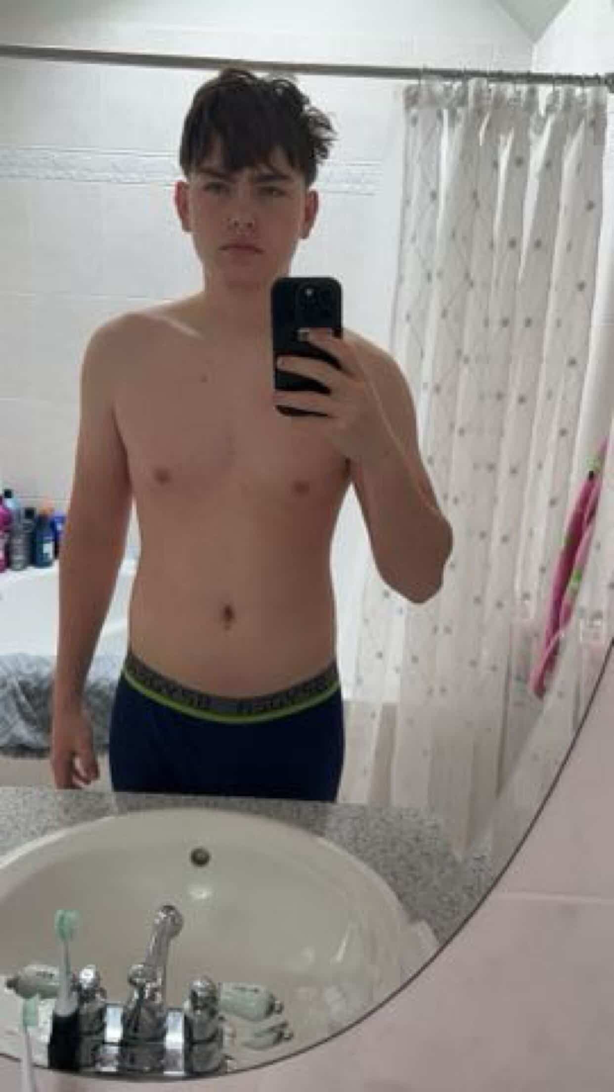 Joey before transformation